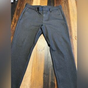 Liverpool Men's Charcoal Dress Pants